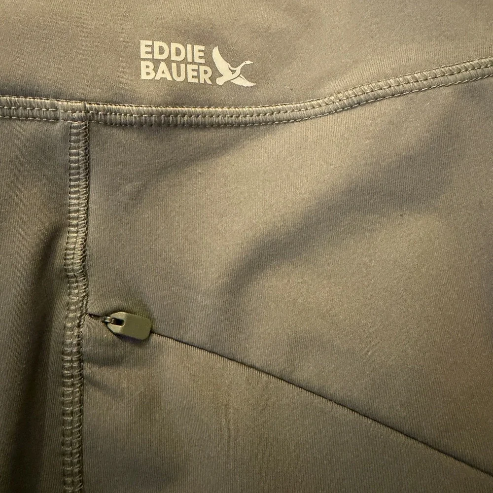 Eddie Bauer Sage Green Trail Tights Pants - Picture 4 of 5